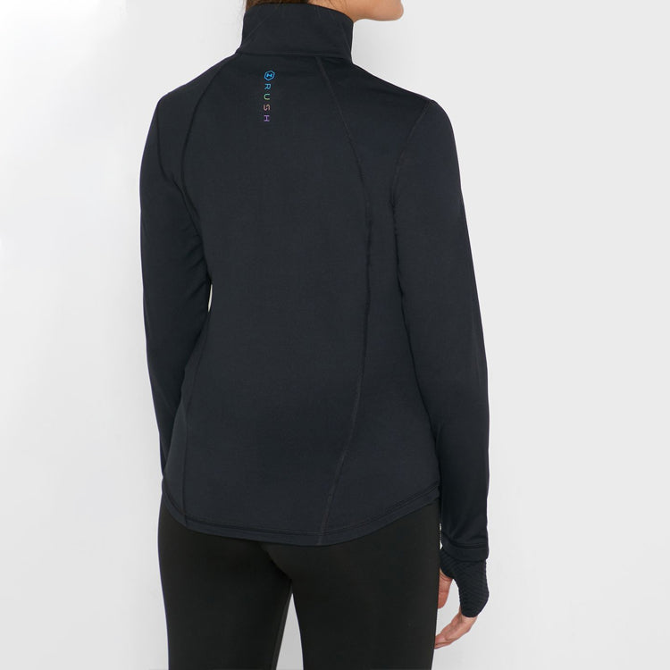 (WMNS) Under Armour UA RUSH Training Sports Jacket Black 1359081-001