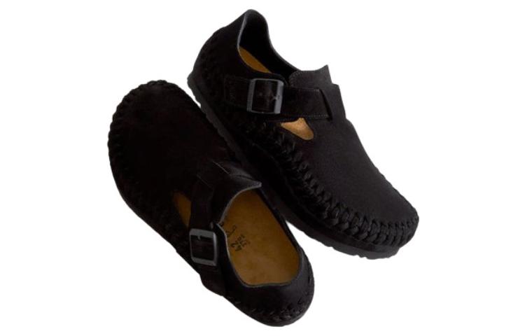 Birkenstock London Braided Shoes 'Black' BR1027505