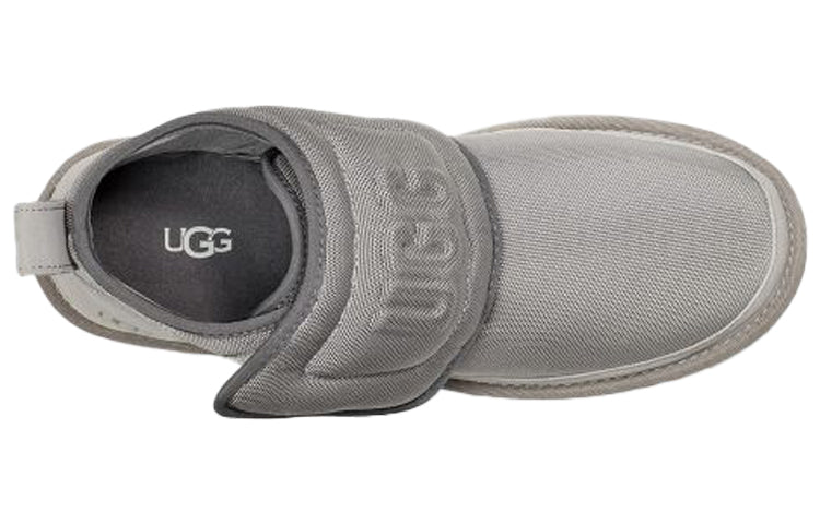 UGG Neumel 3D Alphabet Short Boots Gray 1110810-SEL