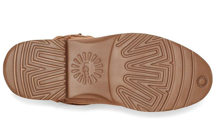 (WMNS) UGG Elisa Fleece Lined Snow Boots Brown 1116107-CHE