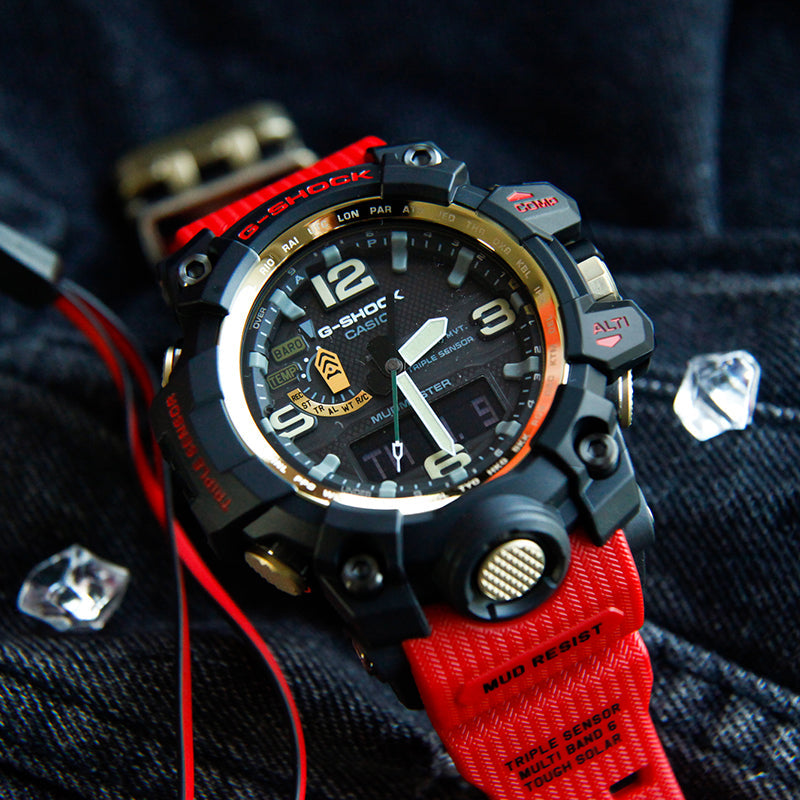 CASIO G-Shock Mudmaster 'Red' GWG-1000GB-4APRD