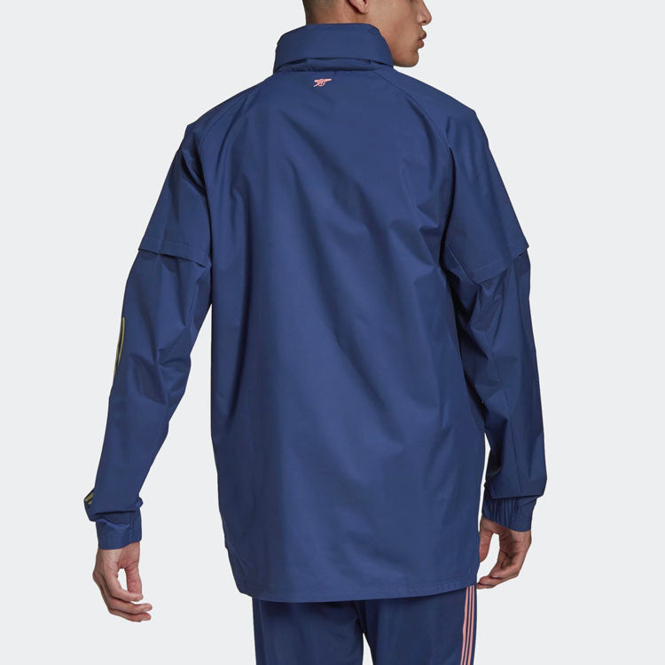 adidas Coach Training Jacket 20-21 Season Arsenal Coach Training Season Jacket Blue FQ6172