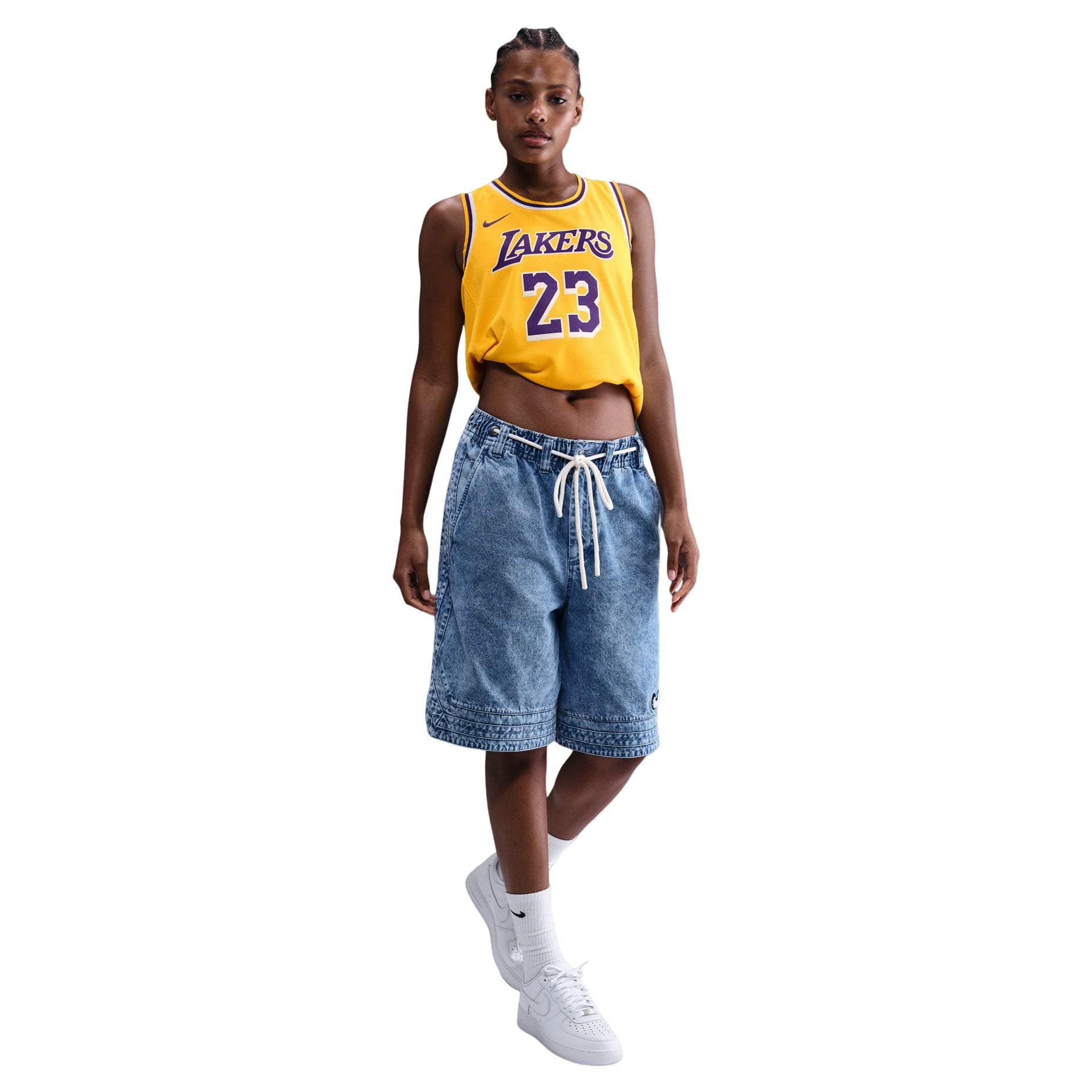 Nike x NBA Los Angeles Lakers Icon Edition 22-23 Jerseys 'LeBron James' DN2009-733