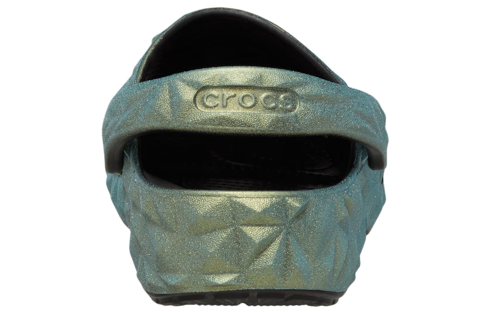 Crocs Classic Iridescent Geometric Clog 'Green' 209841-001