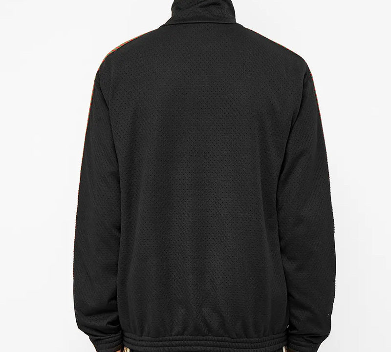 Gucci Mesh Oversize Jacket With Patch 'Black/Multicolor' 599359-XJB1N-1082