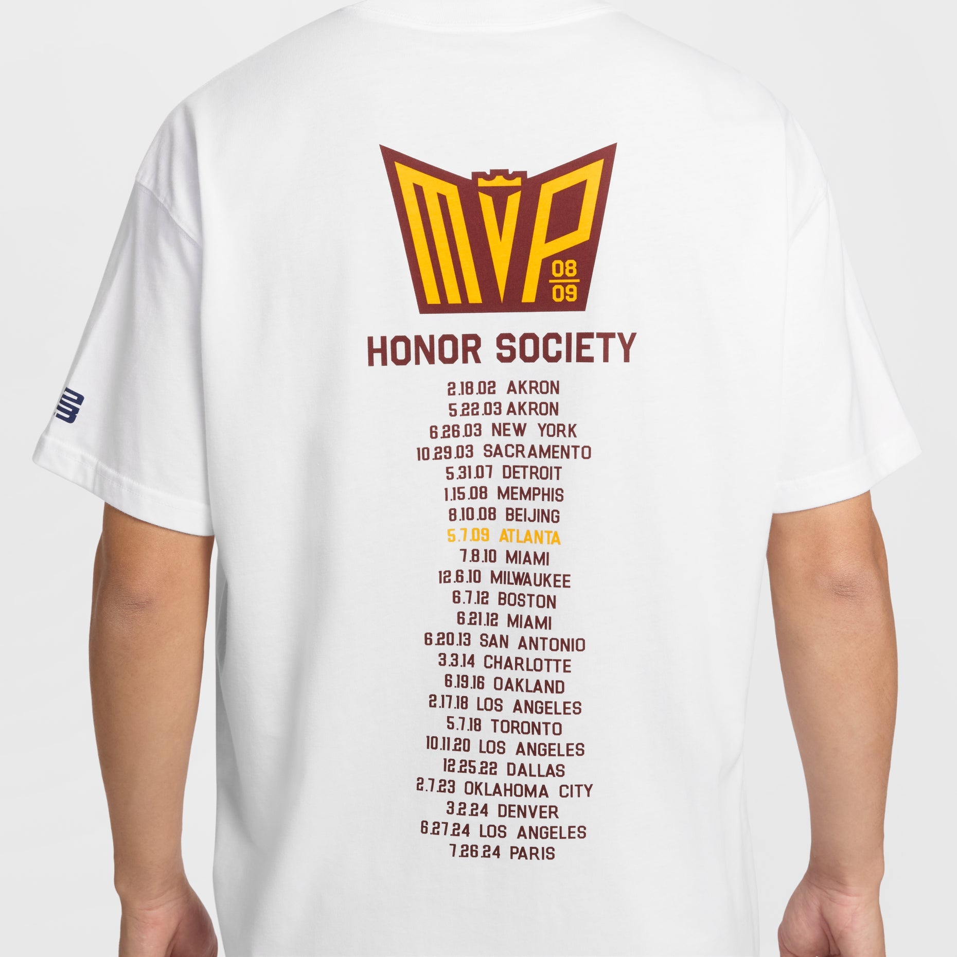 Nike LeBron T-shirt 'Honour Society' IH8569-100