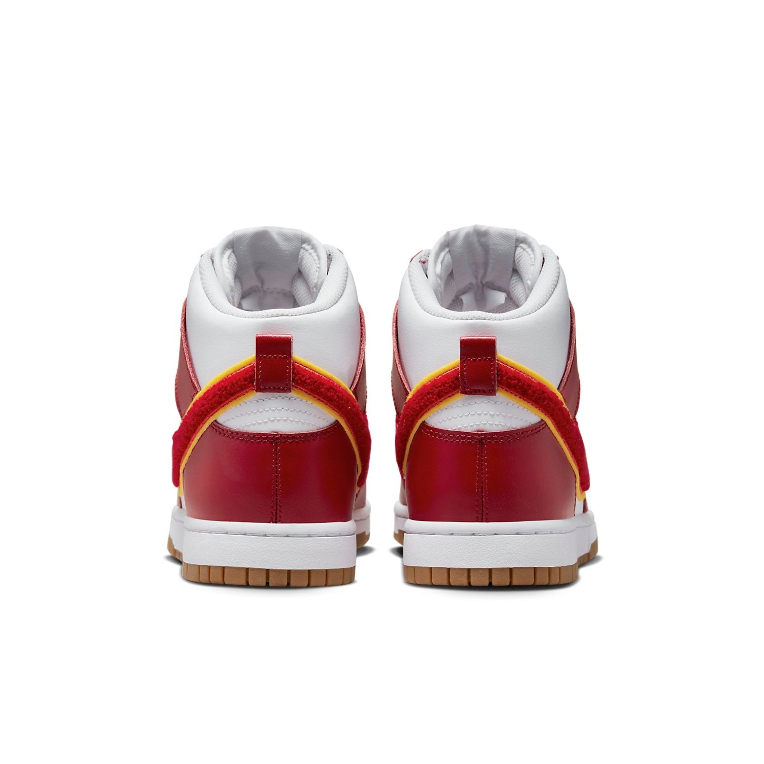 Nike Dunk High 'Chenille Swoosh - Gym Red' DR8805-101