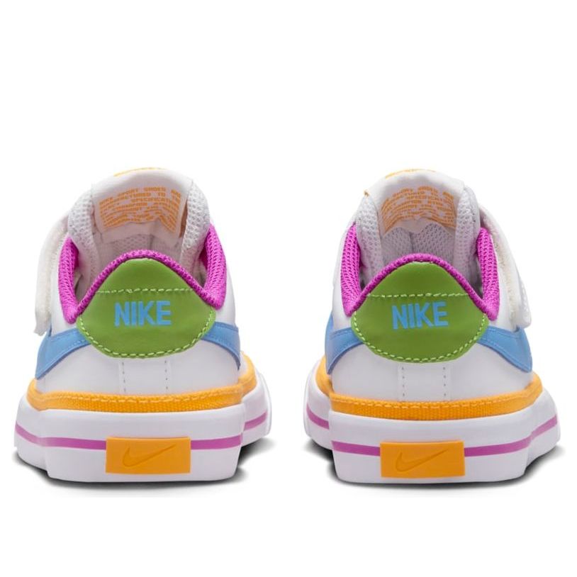 (PS) Nike Court Legacy Lift 'White Multi-Color' DA5381-123