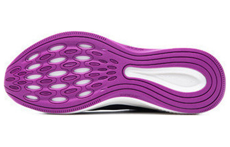 361 Degrees QU!K LITE Lightweight Breathable Running Shoes 'Black Purple' 572032218-7