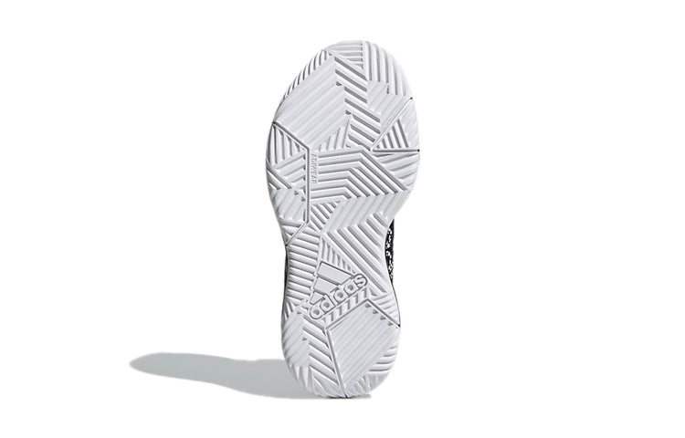 (GS) adidas Ownthegame 2.0 Basketball Shoes 'Black White' H01558