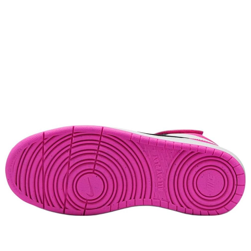 (PS) Nike Court Borough 2 'White Fierce Pink' HV0933-100