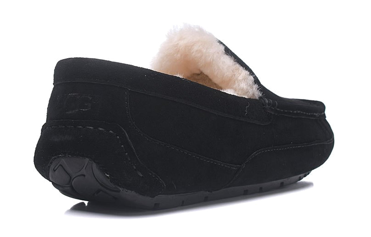 UGG Ascot Leather Slipper 'Black' 5775-BLK