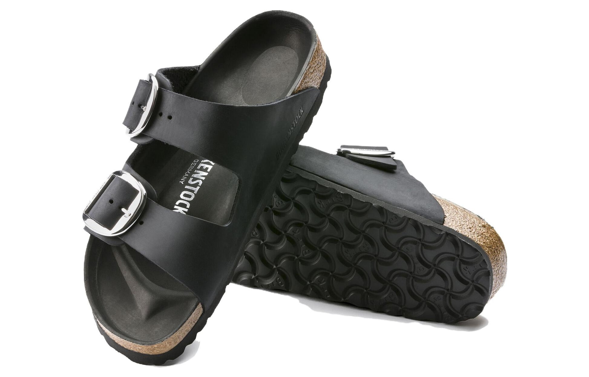Birkenstock Arizona Big Buckle Sandals 'Black' 1011074