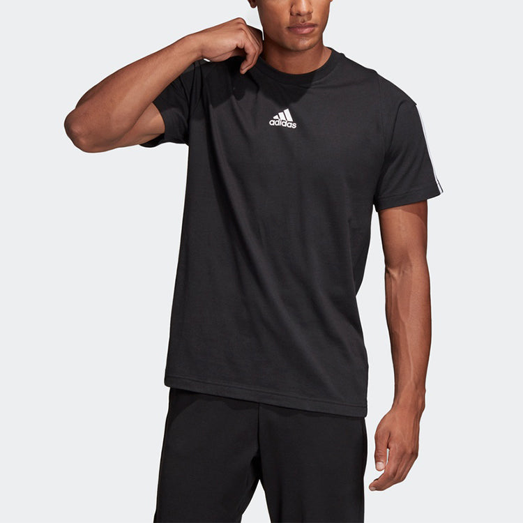 adidas Must Haves 3-Stripes Sport T-Shirt 'Core Black' DT9955