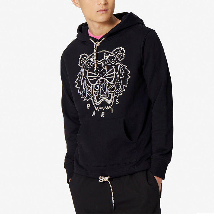 KENZODark Tiger Head Embroidery Logo Black F965SW4414XL-99
