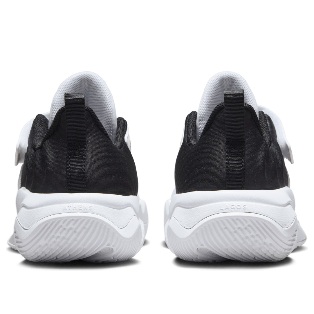 (PS) Nike Giannis Immortality 4 'White Black Metallic Gold'  FZ6733-100
