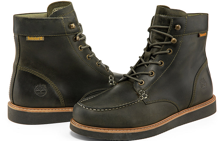 Timberland Newmarket II 6 Inch Boots 'Olive Green' A2GM1W