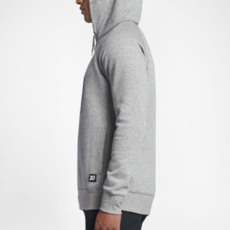 Air Jordan 11 Fleece Hoodie 'Grey Purple' 823715-063