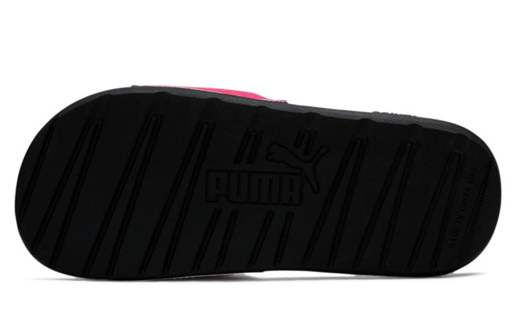 (WMNS) PUMA Cool Cat Sport Slides 'Black Bright Rose' 371016-10