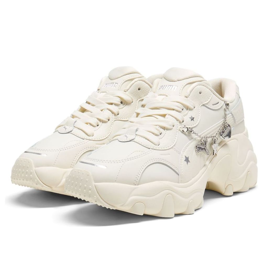 (WMNS) PUMA Pulsar Wedge 'Chain White' 400491-01