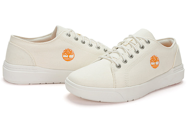 Timberland Seneca Bay Fabric Oxford Shoes 'White' A5P5GW
