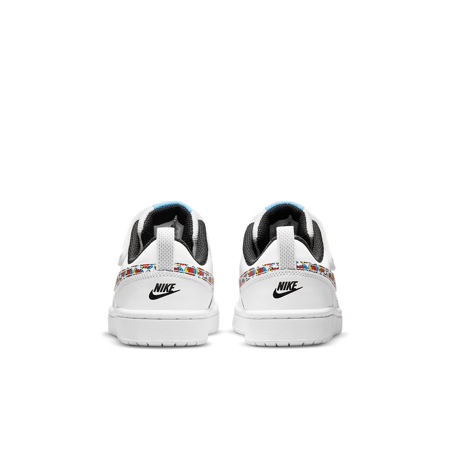(PS) Nike Court Borough Low 2 SE 'Happy Hoops' DM8099-100