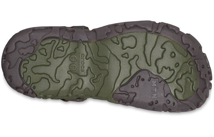 Crocs All-Terrain Atlas Clog 'Army Green Espresso' 208391-32C