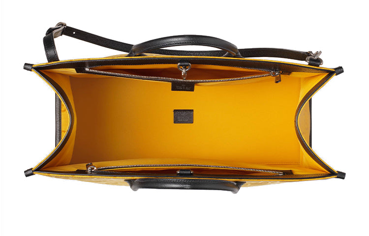 Gucci Off The Grid OTG Environmental Friendly Series Logo Large Capacity Unisex / Yellow / Black 630353-H9HAN-7673
