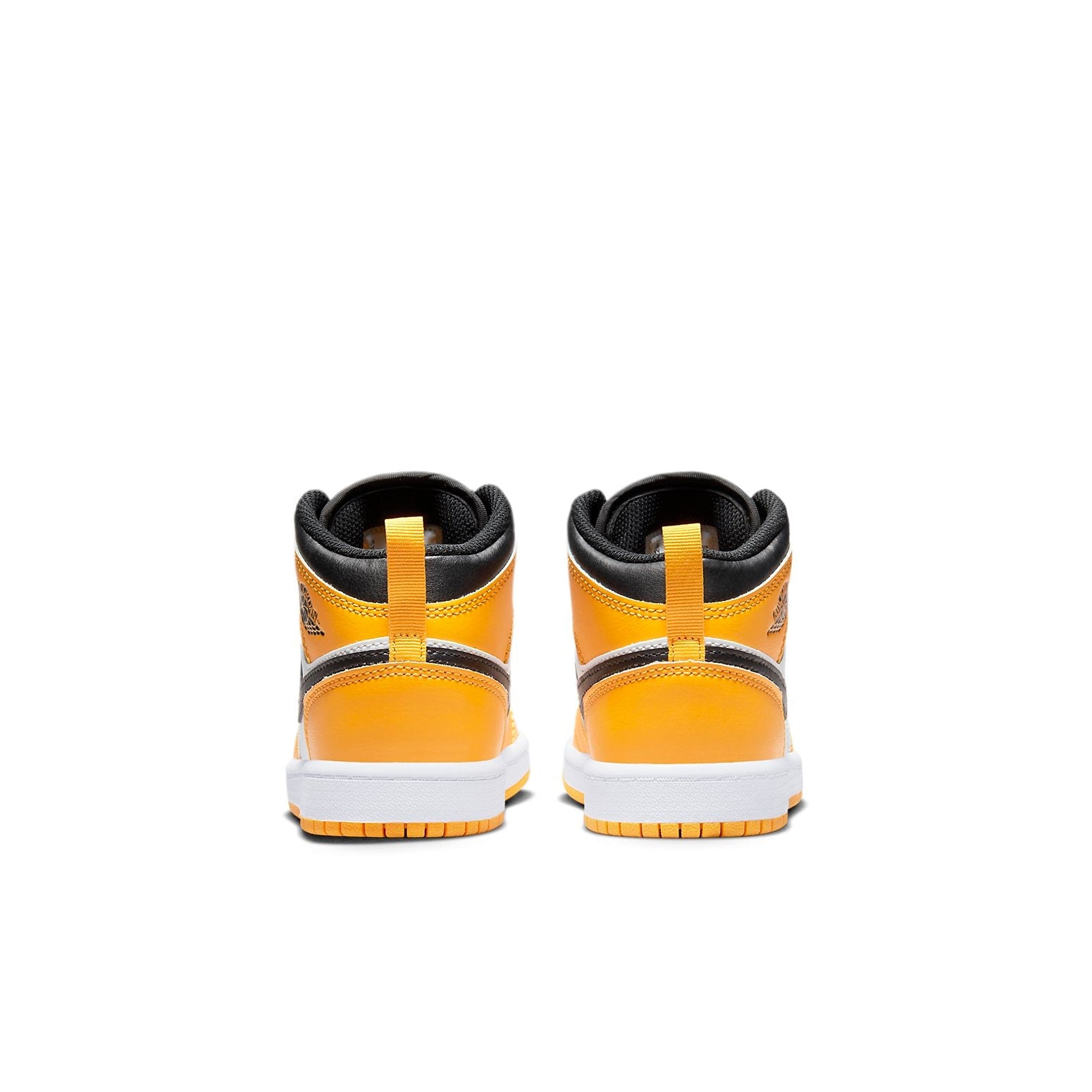 (PS) Air Jordan 1 Mid 'Reverse Yellow Toe' 640734-701