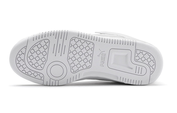 (GS) PUMA Rebound Layup Lo Low Top White 370490-03
