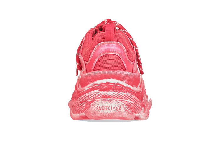 (WMNS) Balenciaga Triple S 'Dark Red' 524039W3CN36000