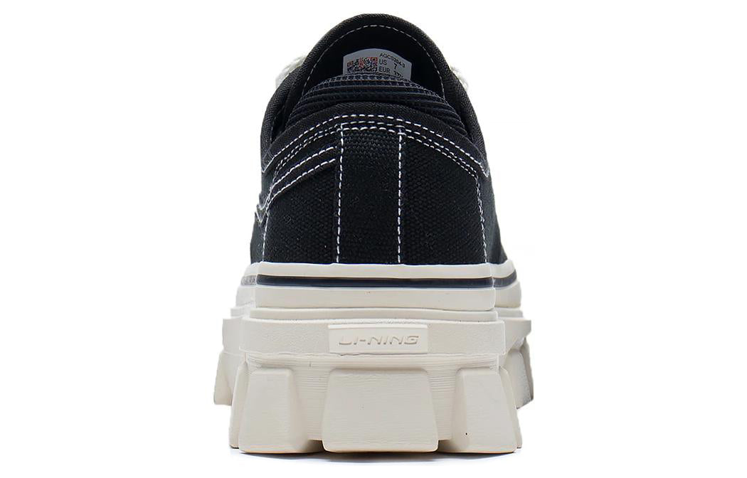 Li-Ning CF Classic Canvas Low 'Black White' AGCS204-3