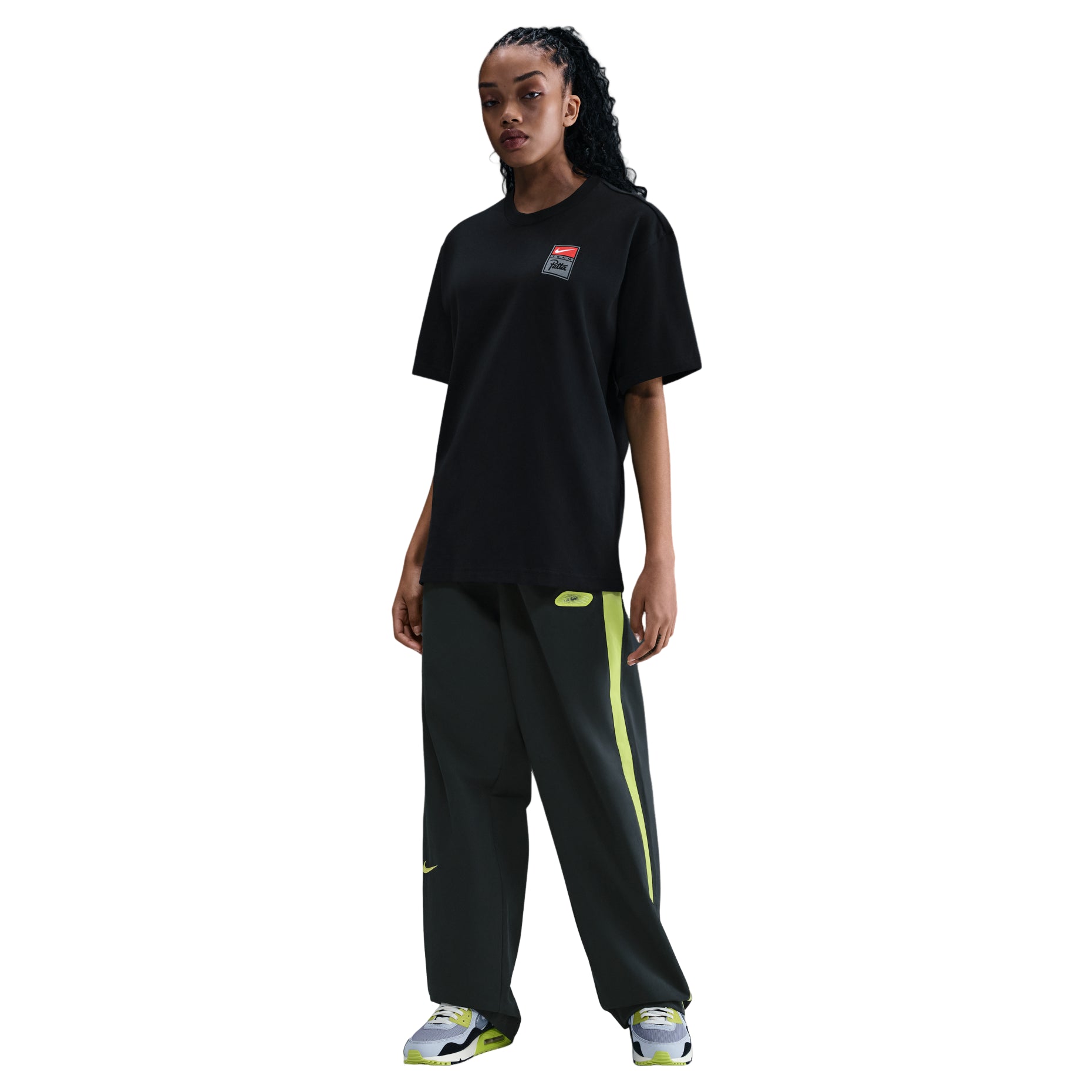 Nike x Patta T-Shirt Asia Sizing 'Black' HJ0742-010