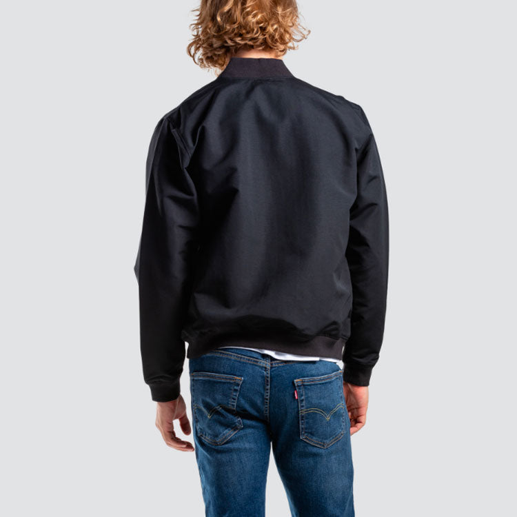 Men's Levis Knit Stand Collar Jacket Black 23594-0009