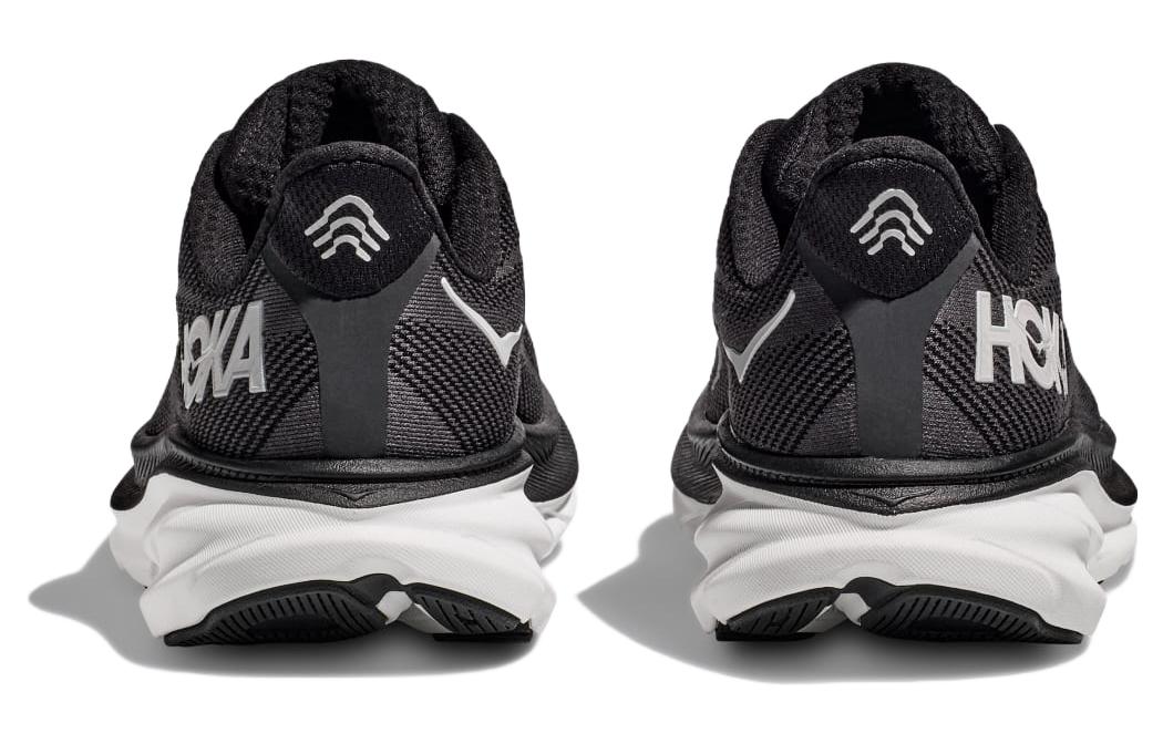 (WMNS) HOKA ONE ONE Clifton 9 Wide 'Black White' 1132211-BWHT