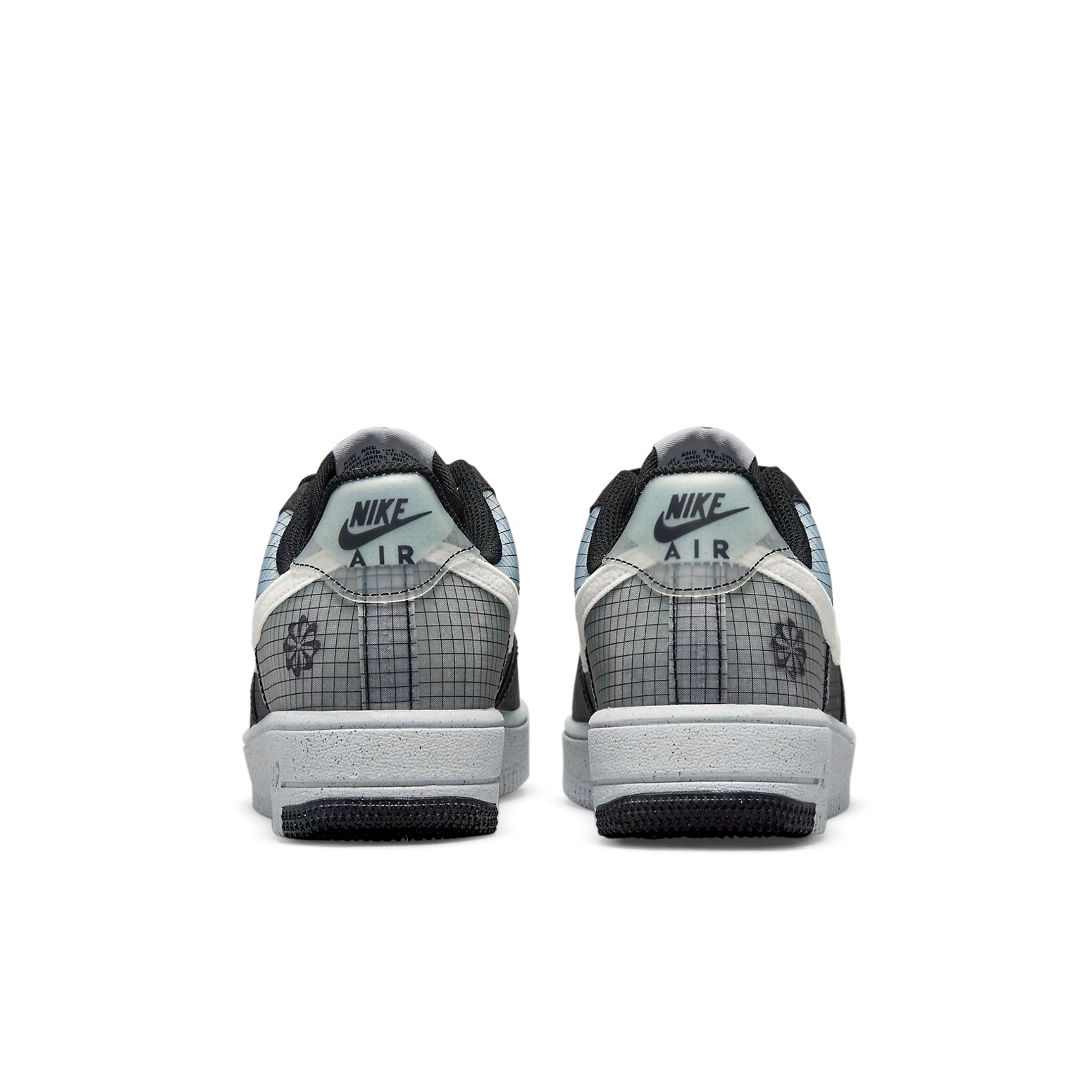 (GS) Nike Air Force 1 Crater 'Move To Zero - Black White' DC9326-001