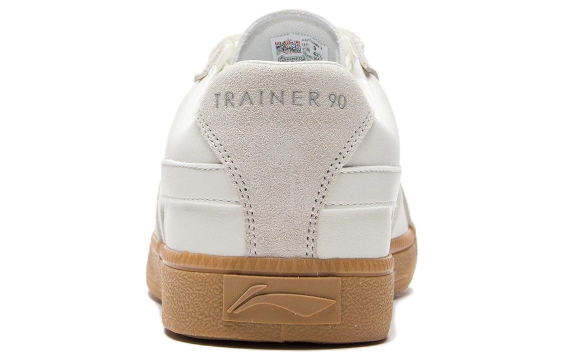 (WMNS) Li-Ning Skateboarding Low 'White Grey' AGCS290-2