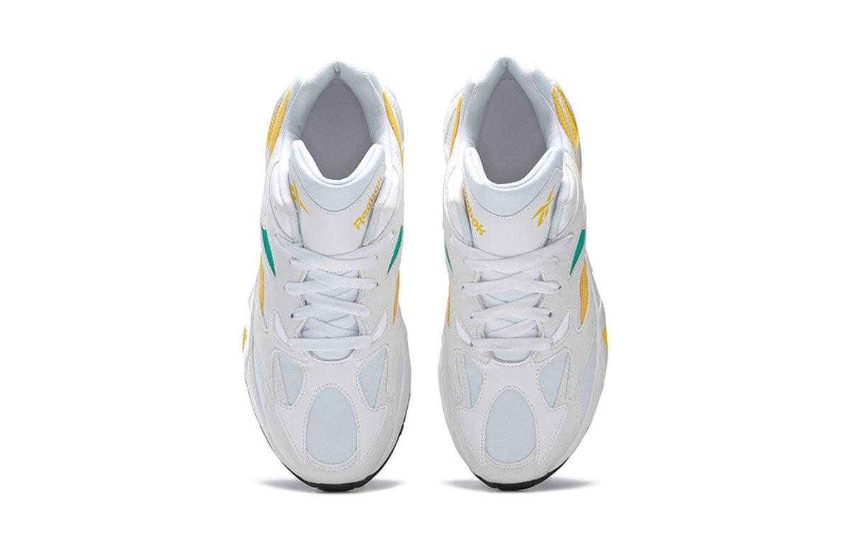 (WMNS) Reebok Aztrek 96 'White Toxic Yellow' DV8527