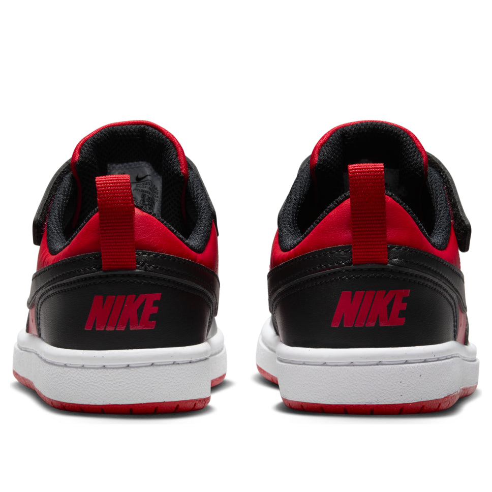 (PS) Nike Court Borough Low Recraft 'University Red Black' DV5457-600