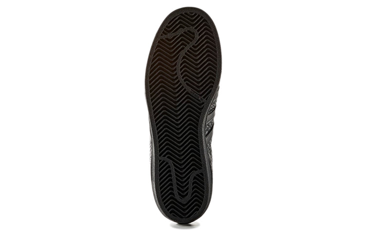 (WMNS) adidas originals Superstar SneakersShoes 'Black' S76147