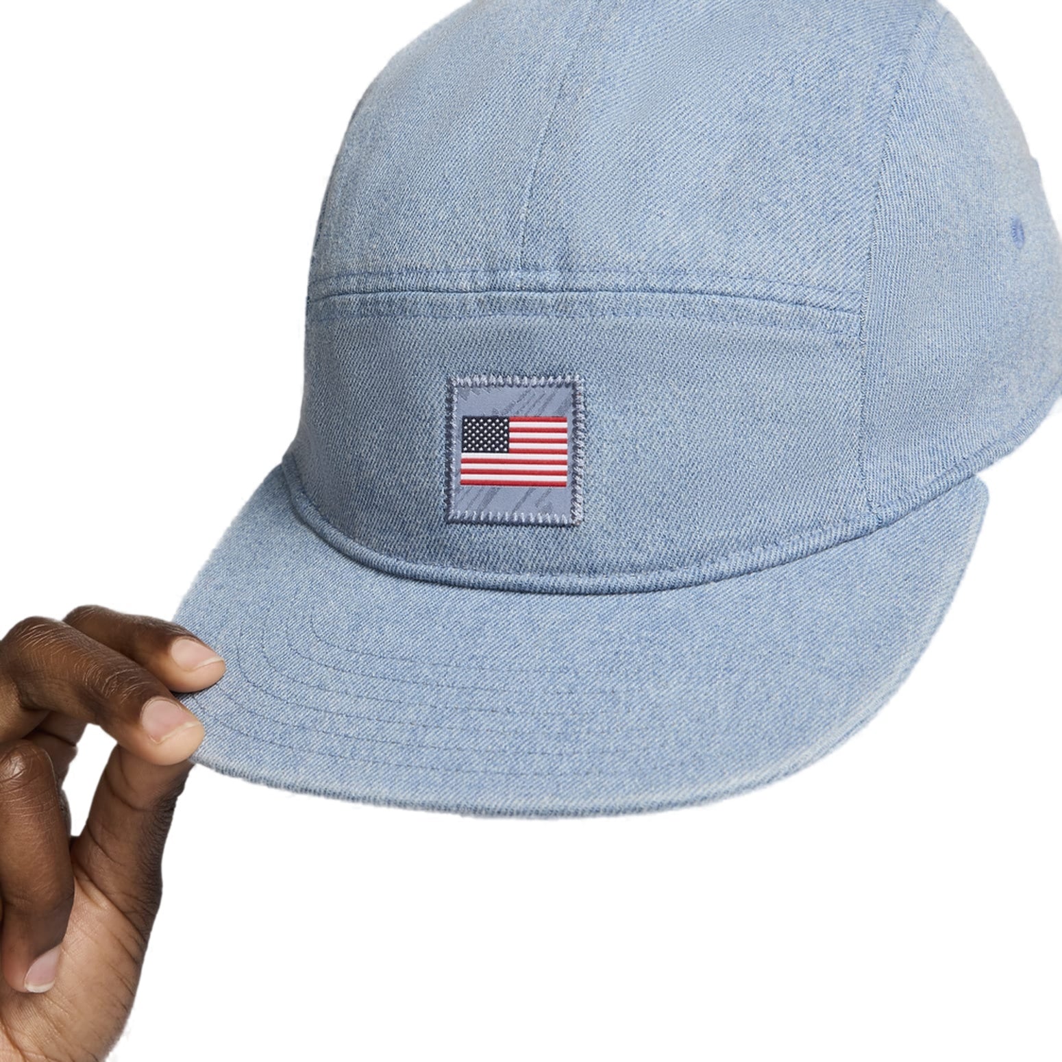 Nike Dri-FIT USA Fly Denim Cap 'Team USA' FZ6304-493