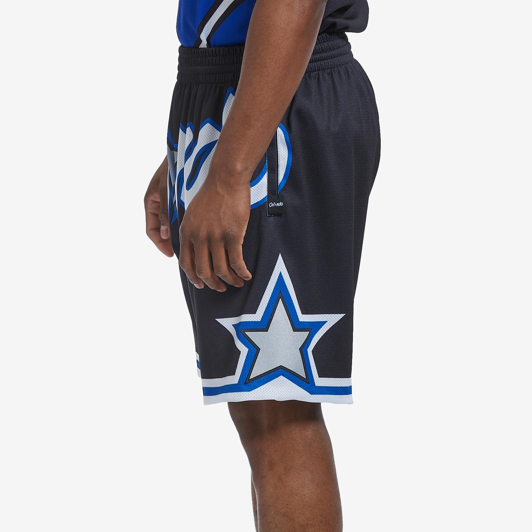 Mitchell & Ness x NBA Big Face 2.0 Shorts 'Orlando Magic' SHORBW19147-OMABLCK