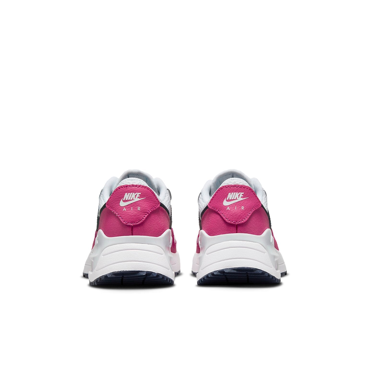 (GS) Nike Air Max SYSTM 'White Fierce Pink' DQ0284-110