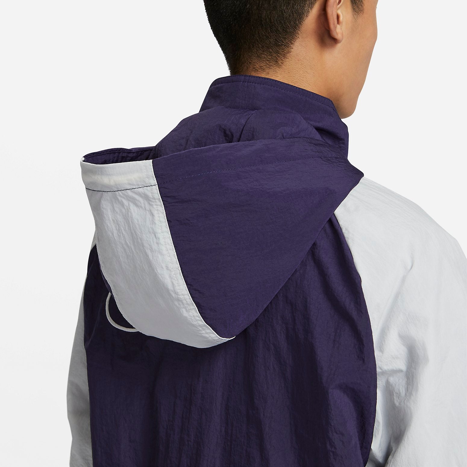 Nike Woven Basketball Jackets 'Purple White' FB7114-555