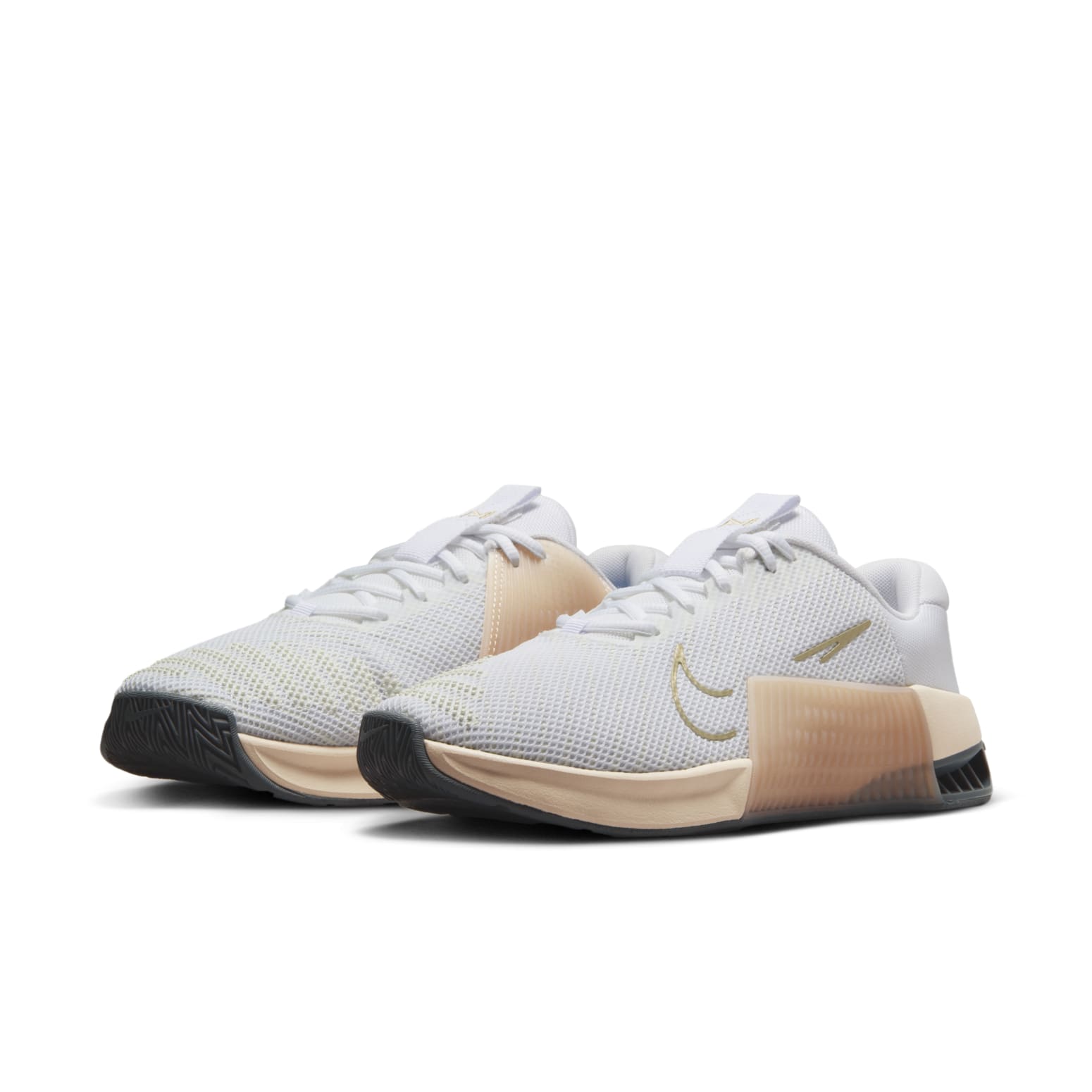 (WMNS) Nike Metcon 9 'White Metallic Gold Grain' DZ2537-104