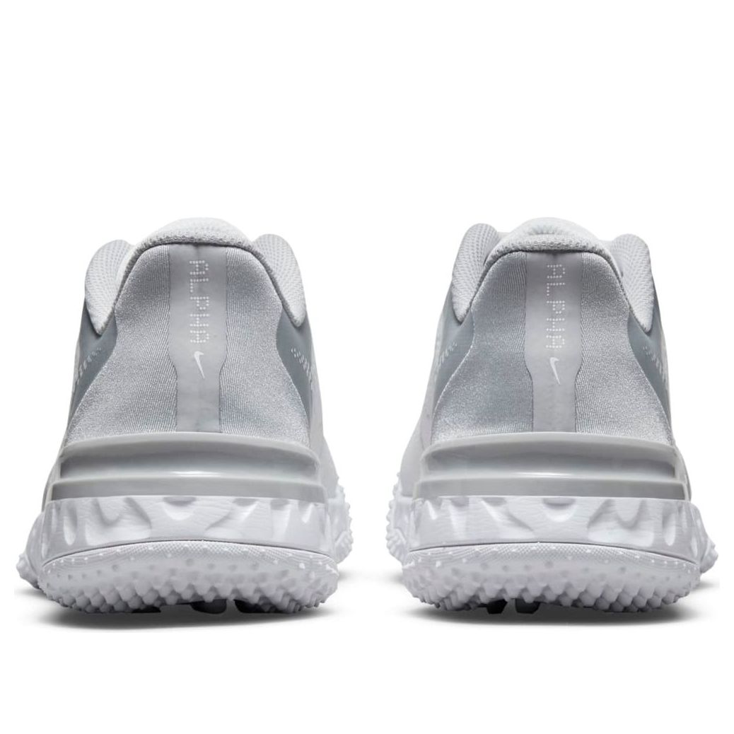 (WMNS) Nike Alpha Huarache Elite 3 Turf 'White Metallic Silver' CZ0103-102