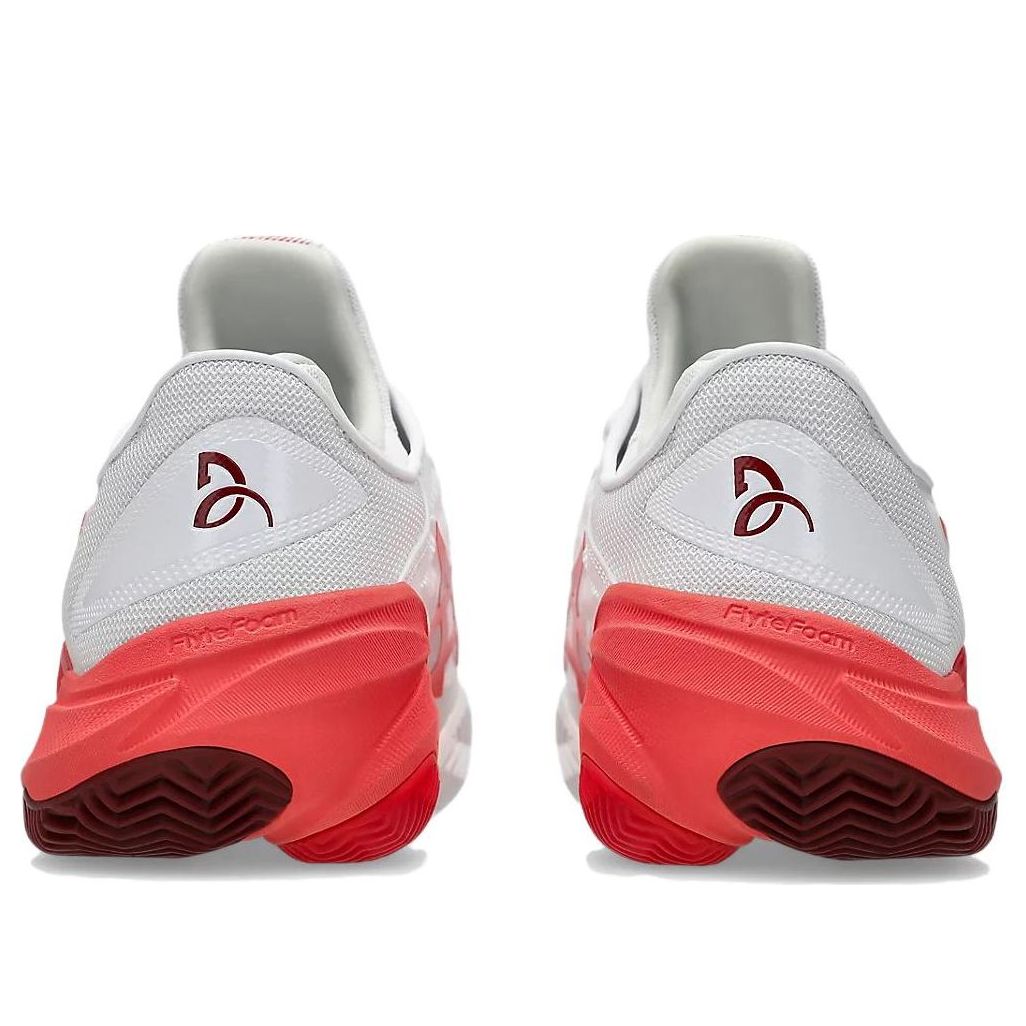 ASICS Court FF 3 Novak Clay 'White Electric Red' 1041A521-966