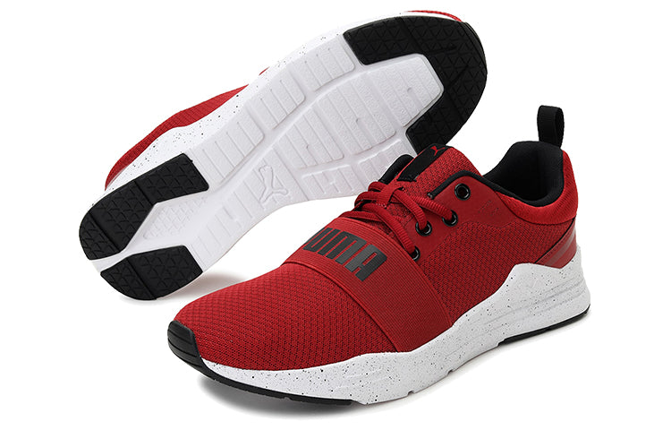 PUMA Wired Speckled Imeva Shoes Red/White/Black 373200-02