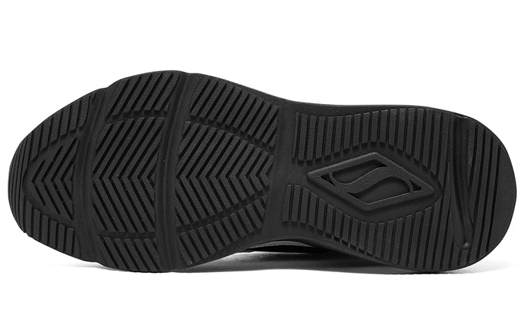 (WMNS) Skechers Tres-Air 'Street Fl-Air - Black White' 177424-BKW