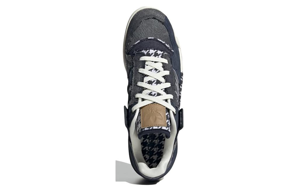 adidas originals Forum Exhibit Low 'Black Gray' HQ8418